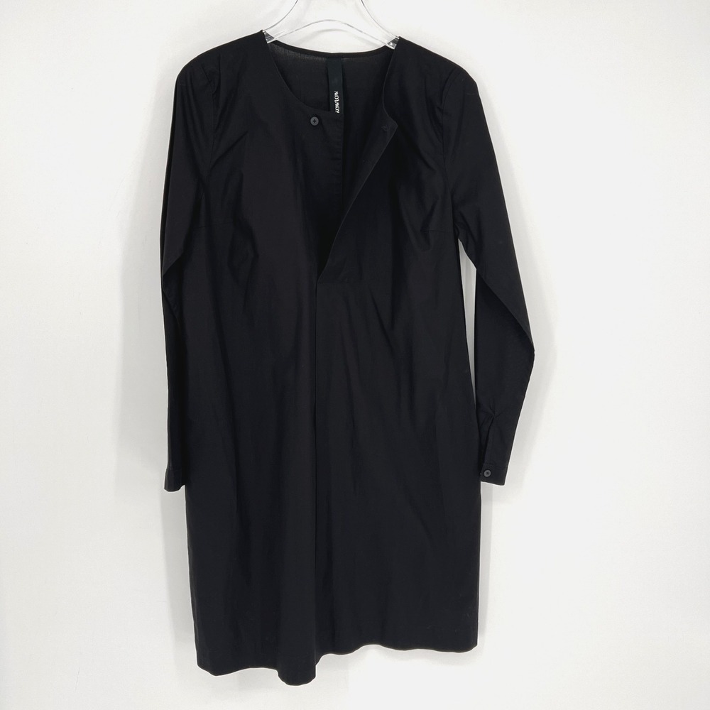 KowTow Dress Womens S Organic Cotton Elevated Basic Simple Classic Black